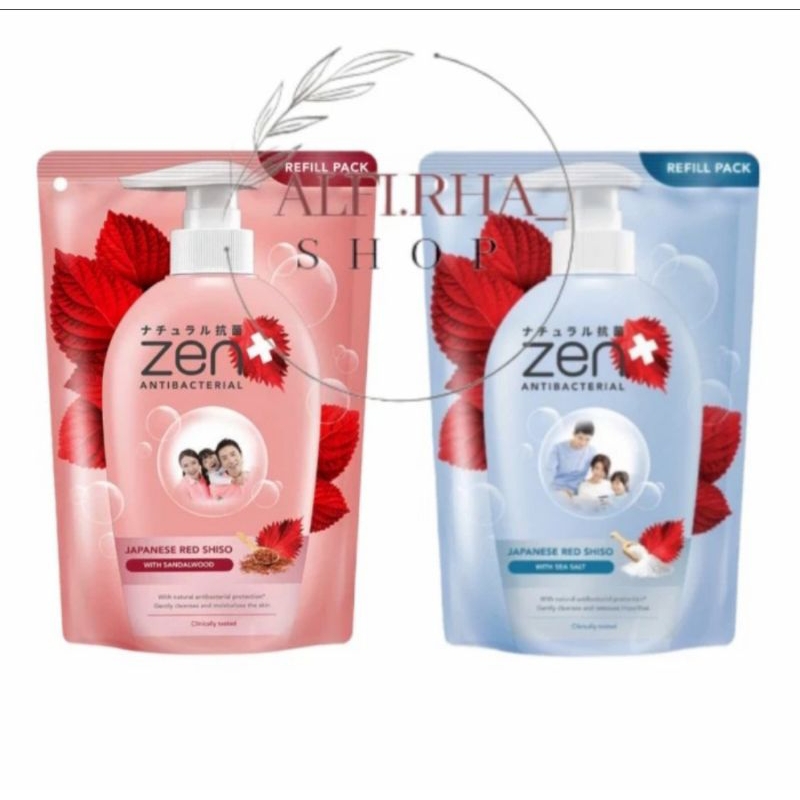 Zen Refil 400ml Sabun Zen Cair 450ml Zen