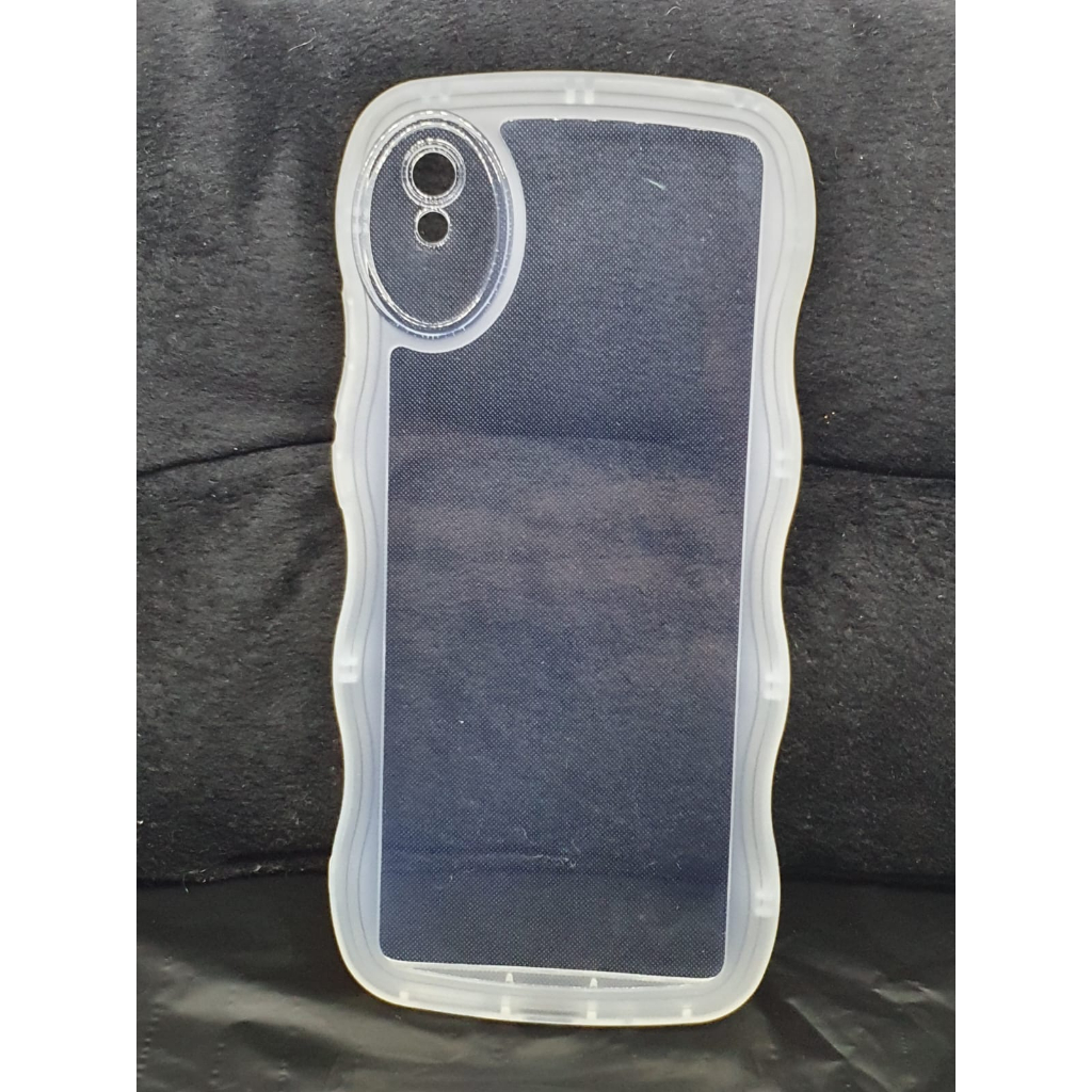 SOFTCASE GELOMBANG CLEAR CASE BENING REDMI 9A