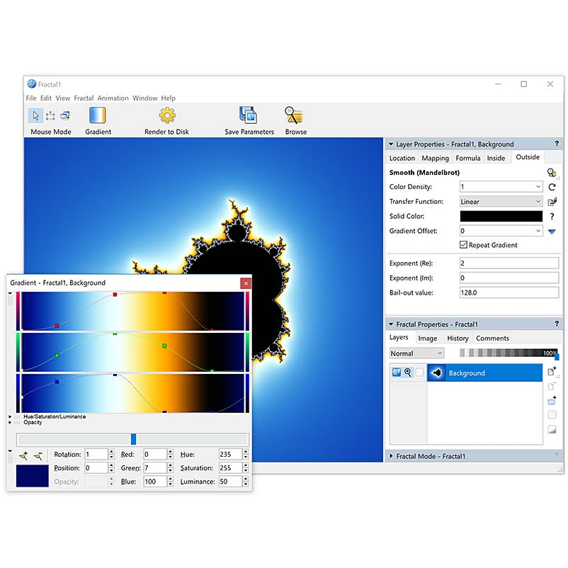 Ultra Fractal 6.05 Extended Edition 2023 Full Version Lifetime Software Fractal Rendering