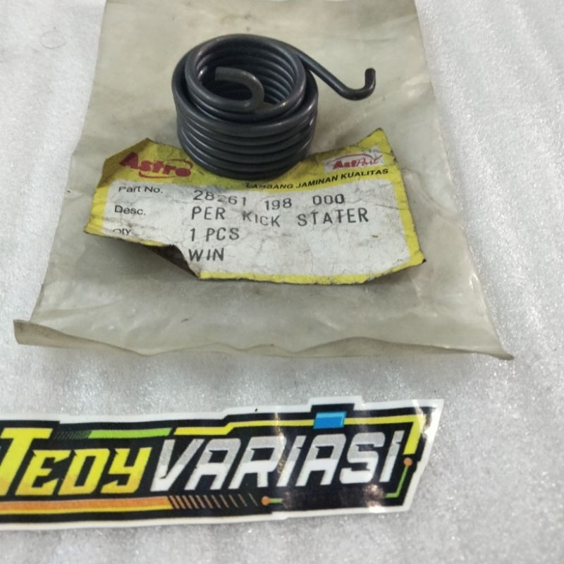 Per Selah Selahan Per Engkol Spring Kick Starter Honda WIN Win 100