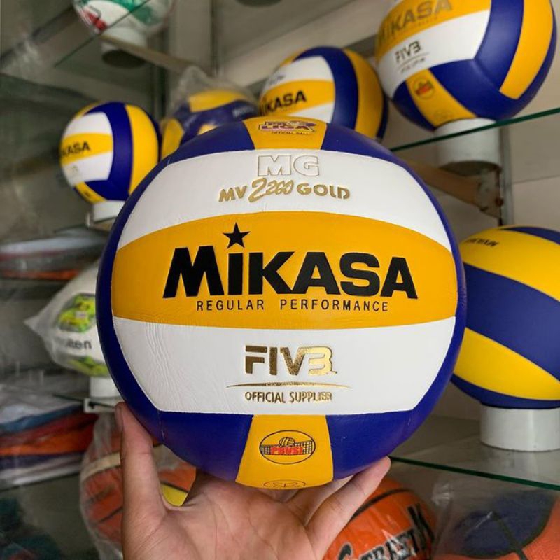 Bola Voli Mikasa MV2200 Gold Original