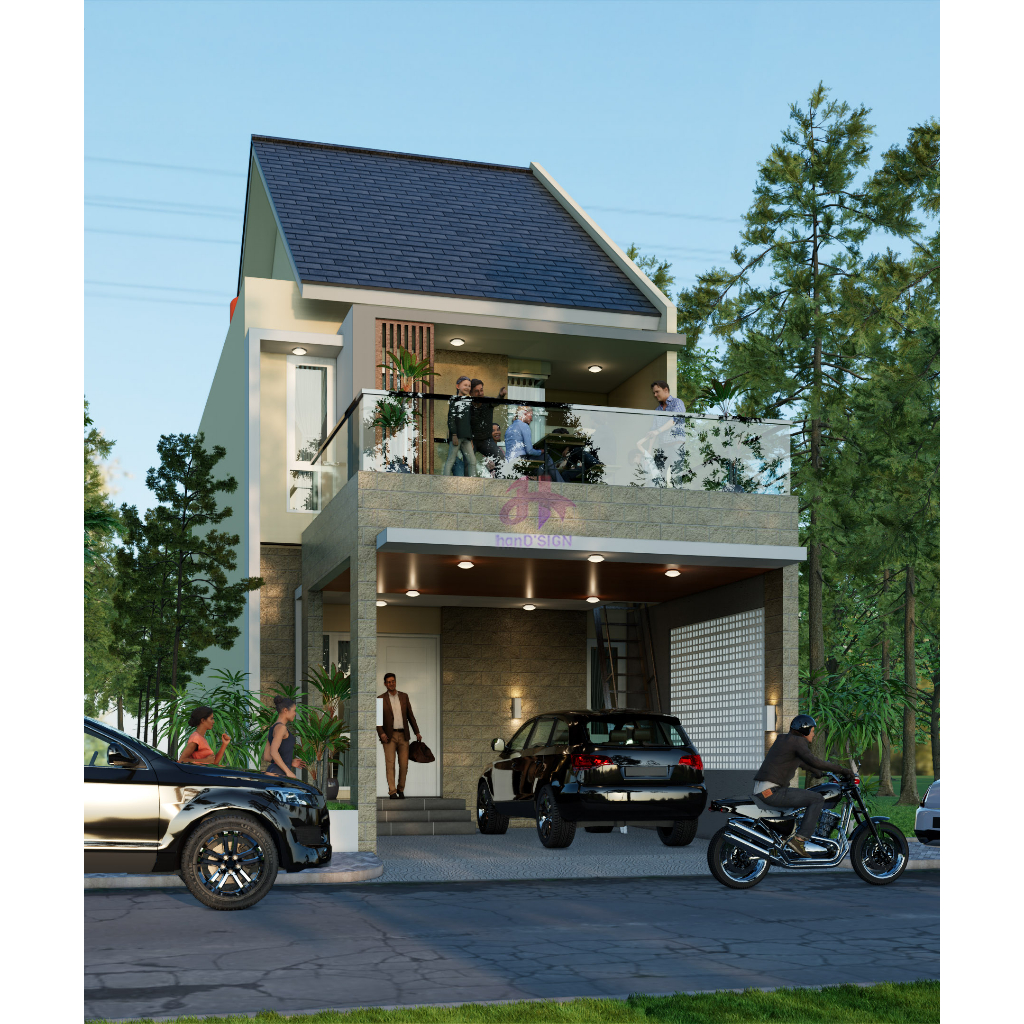 JASA DESAIN RUMAH MINIMALIS MODERN