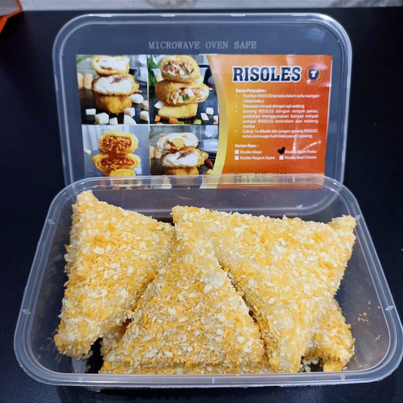 

RISOLES AYAM PEDAS ISI 5 (FROZEN) MURAH ENAK