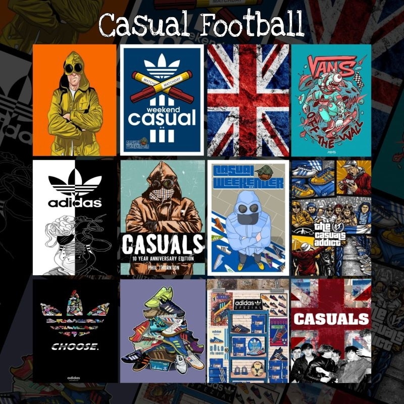 poster dinding casual / costum
