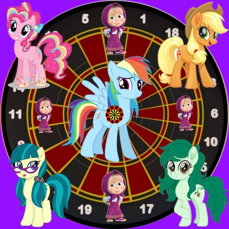 Stiker target Nerf ukuran 30 x 30 , Stiker papan Target Sniper.