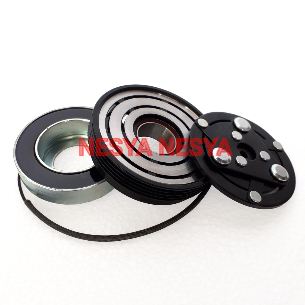 Magnet Magnit Clutch Clat Klat Pulley Pully Puly Puli Compressor Compresor Kompressor Kompresor AC M