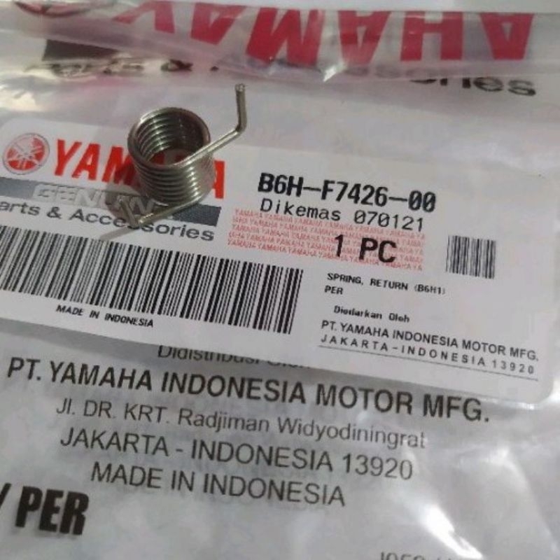Spring Retrun Per Tutup Tangki Bensin New Nmax ORIGINAL YAMAHA B6H-F7426-00