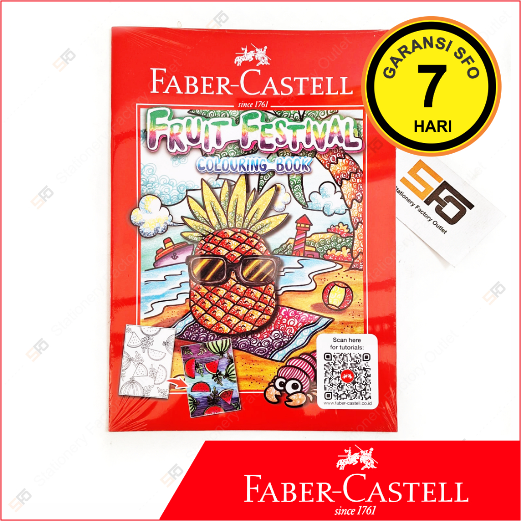 

Buku Mewarnai Anak Faber Castell - Colouring Book