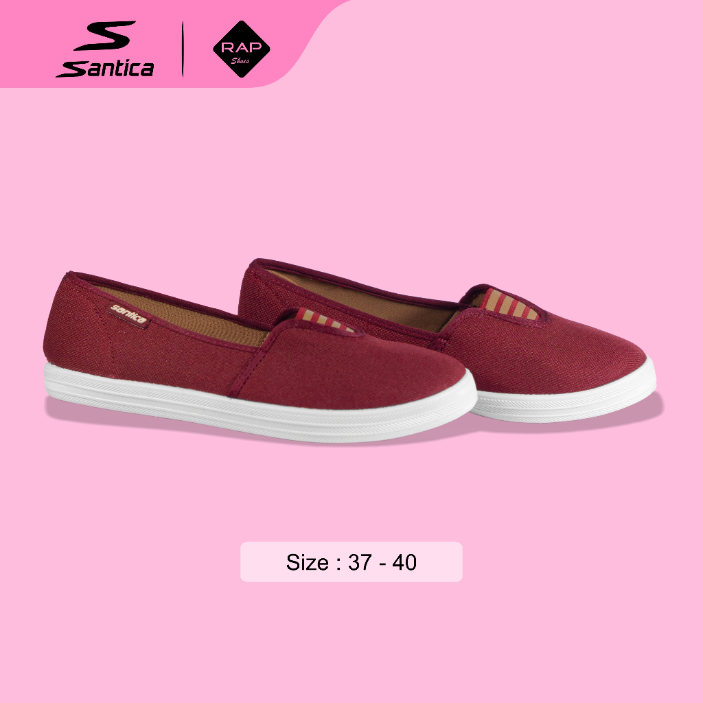 SEPATU WANITA SLIP ON SANTICA NARA