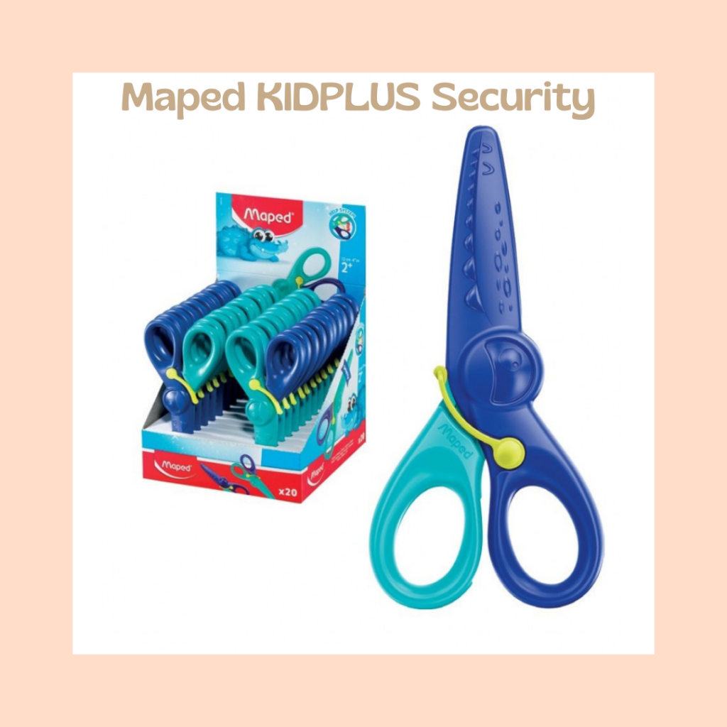 

Maped Kidplus Security 12cm / Gunting Anak Maped 12cm