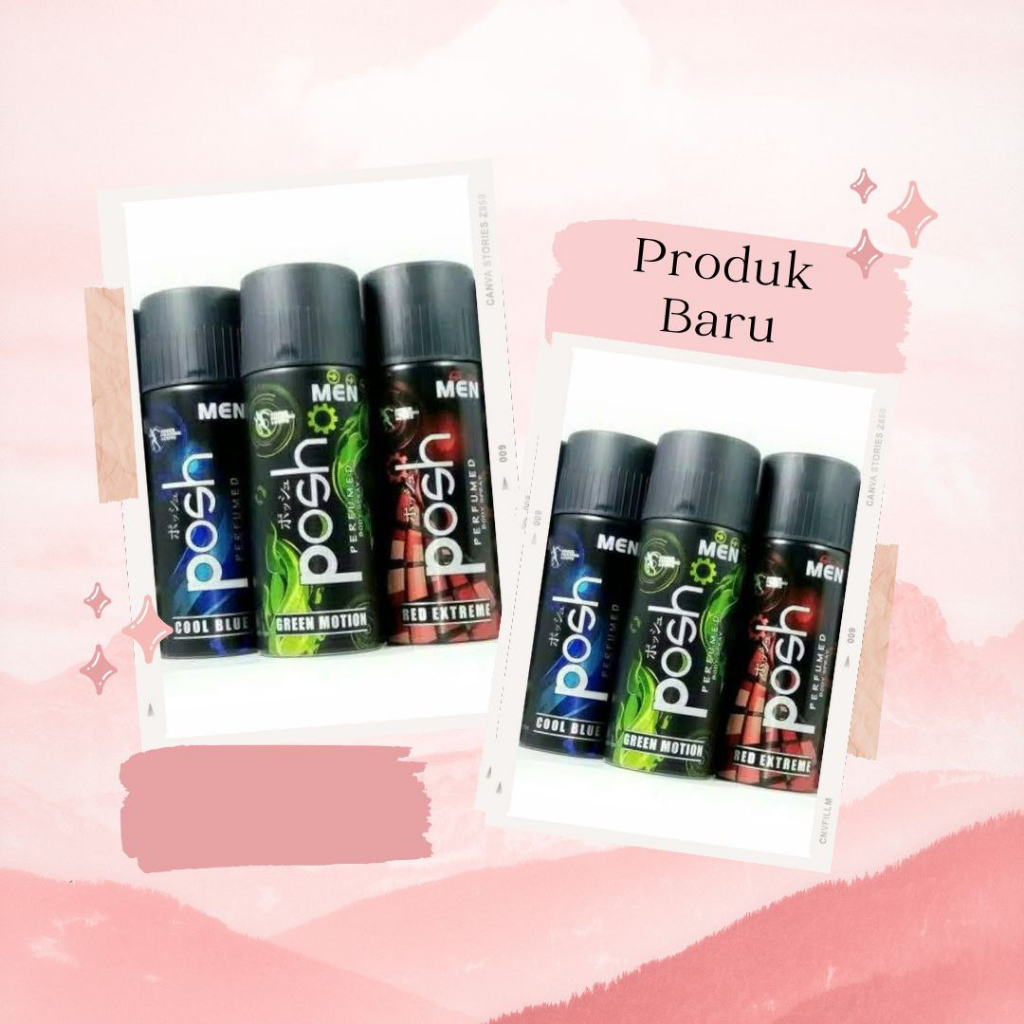 Minyak wangi Posh 100ml