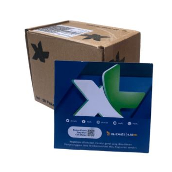 [KODE PRODUK AS0C74855] KARTU PERDANA 1 BOX XL ISI 50 PCS .LANGSUNG .BISA SMS/TLP