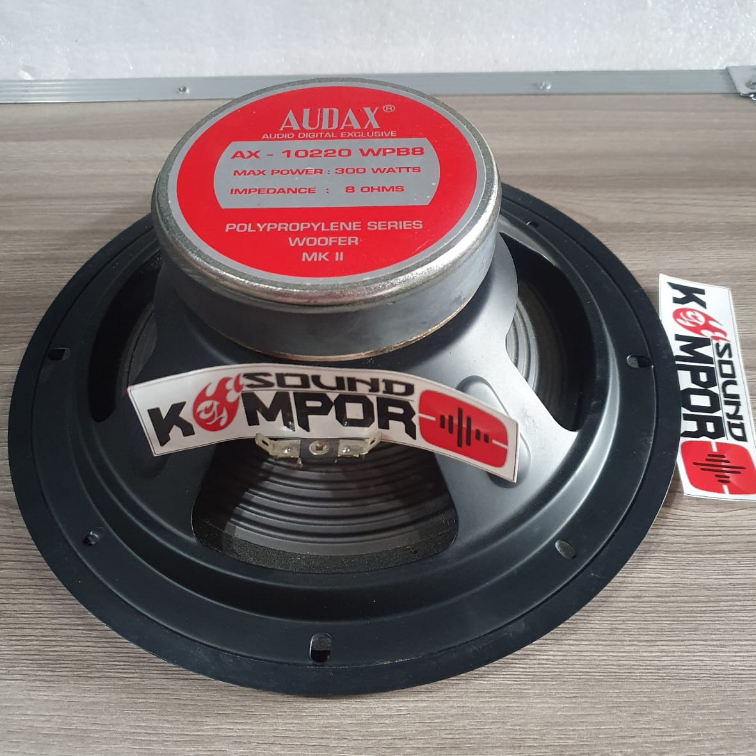 SPEAKER AUDAX AX-10220 WPB8 AUDAX 10 IN AX10220 WPB8