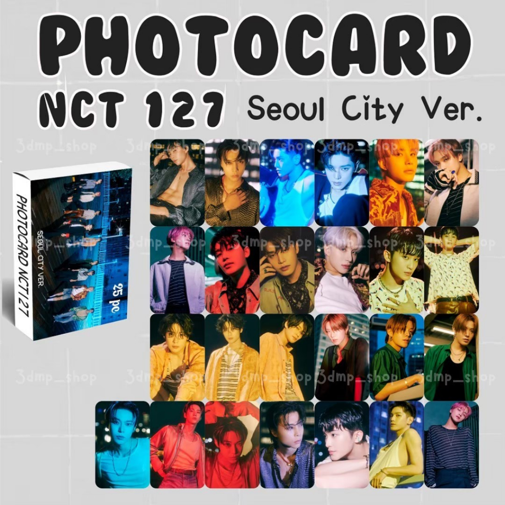 [25 Lembar] photocard lomo photo card nct 127