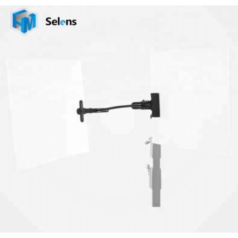 Selens Dual Magic Clamp With Gooseneck Ball Head Jepit Klem | 693268 | SKU 1.030.0380