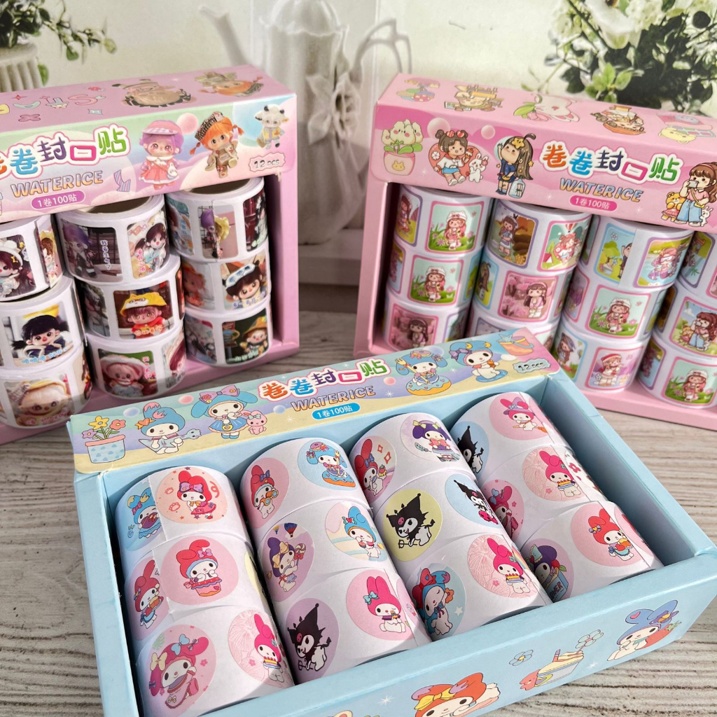 

Washi Tape Kartun Satuan 1 Roll - SZ 182 - setiker lucu unik hadiah sovenir alat tulis kantor kerja hiasan sekolah