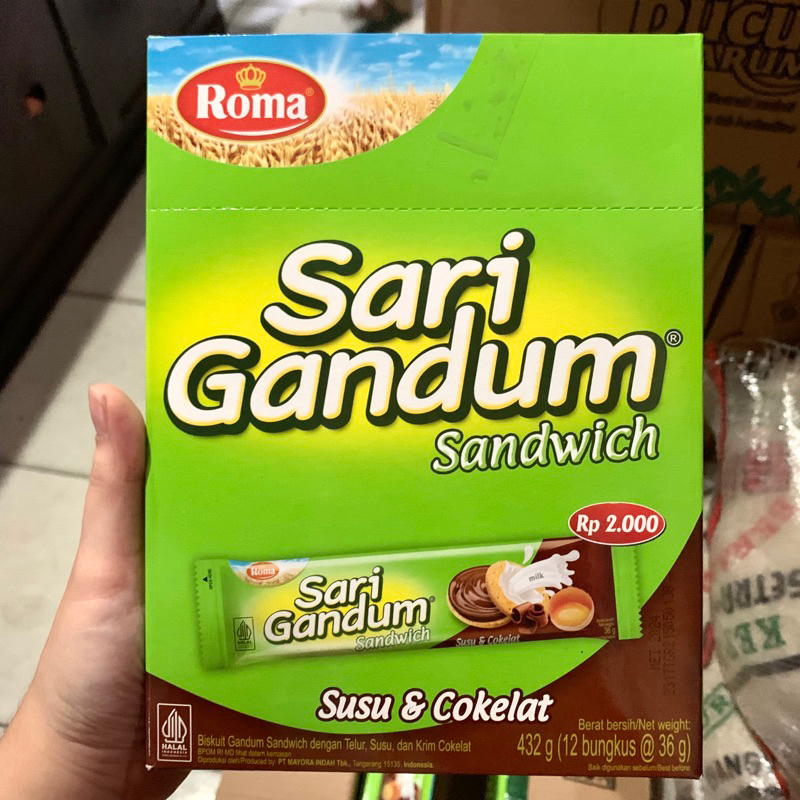 

Sari Gandum Kecil Murah isi 12 pcs | TERMURAH