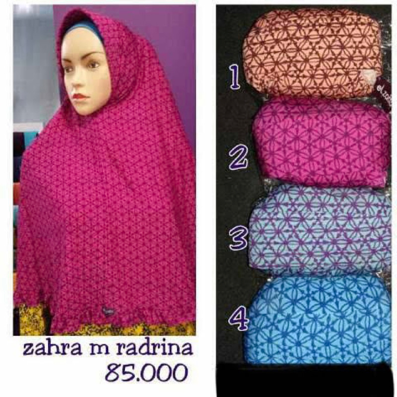 Bergo Elzatta Zahra M Radrina