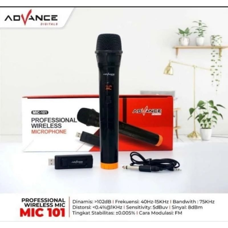 MIC WIRELESS ADVANCE MIC-101
