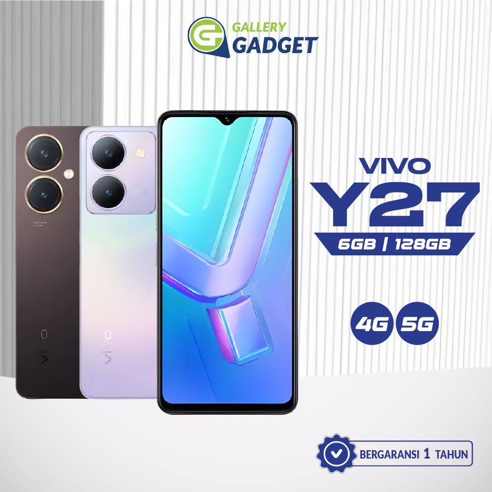 VIVO Y27 5G 6/128 GB RAM 6 ROM 128 6GB 128GB HP Smartphone Android