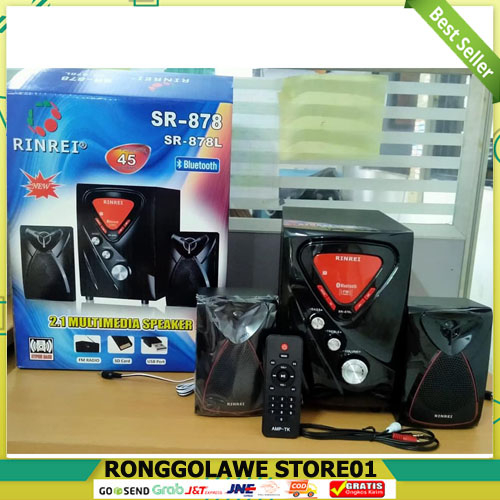 Speaker Aktif Rinrei SR-878L Speaker Bluetooth HARGA DISCON