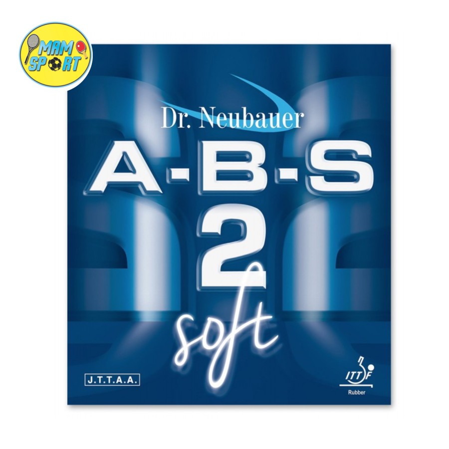 Karet Bet Pingpong Tenis Meja DR. NEUBAUER A.B.S ABS 2 SOFT Anti Spin Original
