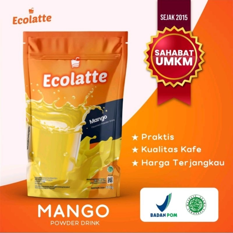 

POWDER DRINK RASA MANGGO 500grm / Bubuk Minuman / TerEnak Minuman kemasan 500grm