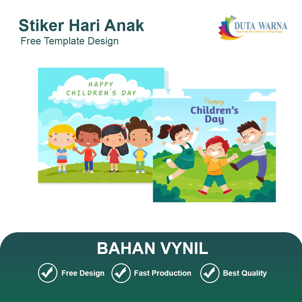 

STICKER HARI ANAK/STICKER HARI ANAK NASIONAL/ STICKER LUCU/STICKER VINYL