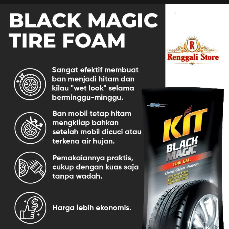 RK Semir Ban/Kit semir Ban/Kit Black Magic 180 ml