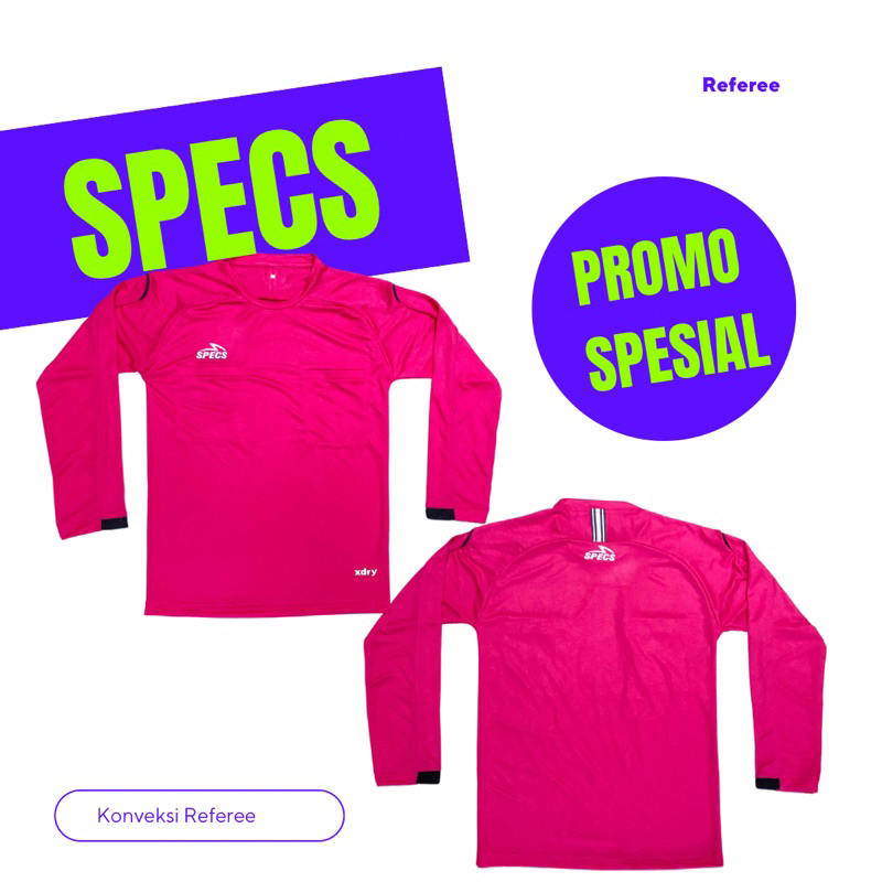 Baju Specs Tangan Panjang / Baju wasit
