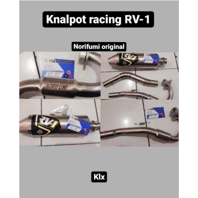 knalpot racing RV1 KLX