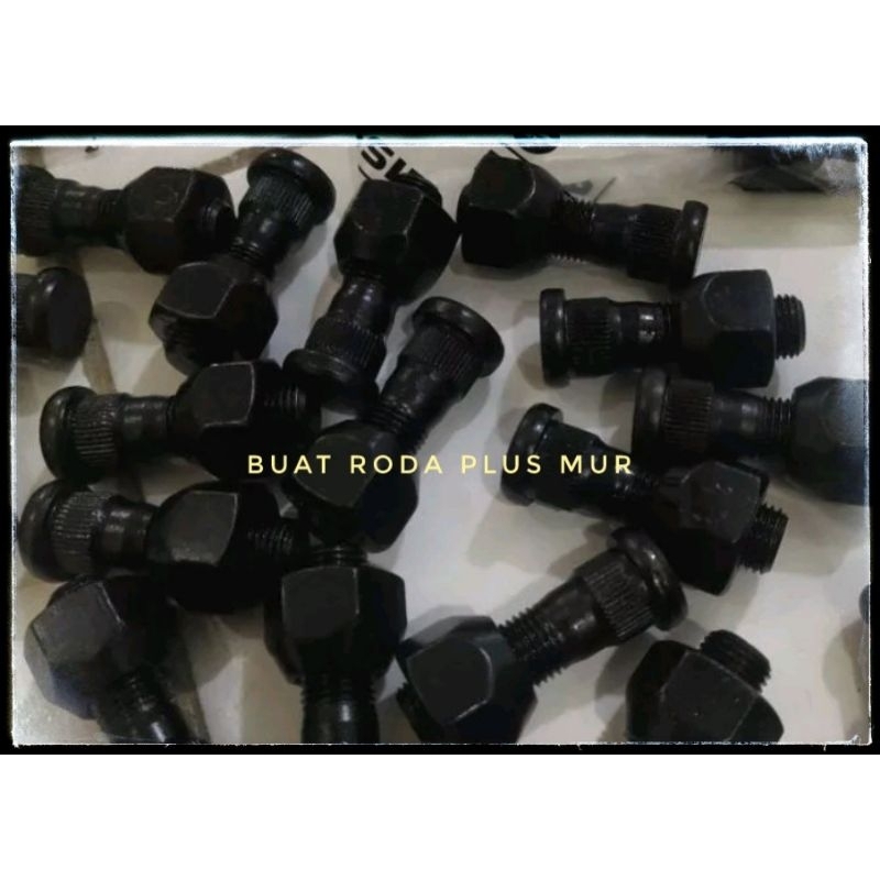 Hub Bolt Plus mur Baut Roda Plus Mur Nissan Livina Grand Livina Xtrail March Datsun go