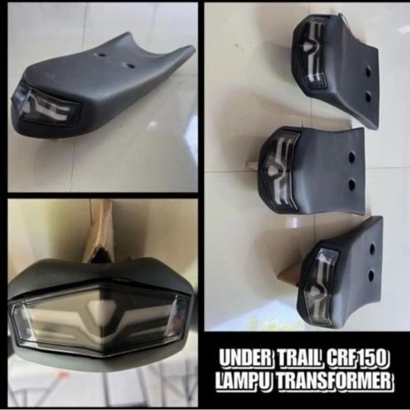 UNDERTAIL SPAKBOR KOLONG LAMPU LED PLUS SEN CRF 150L