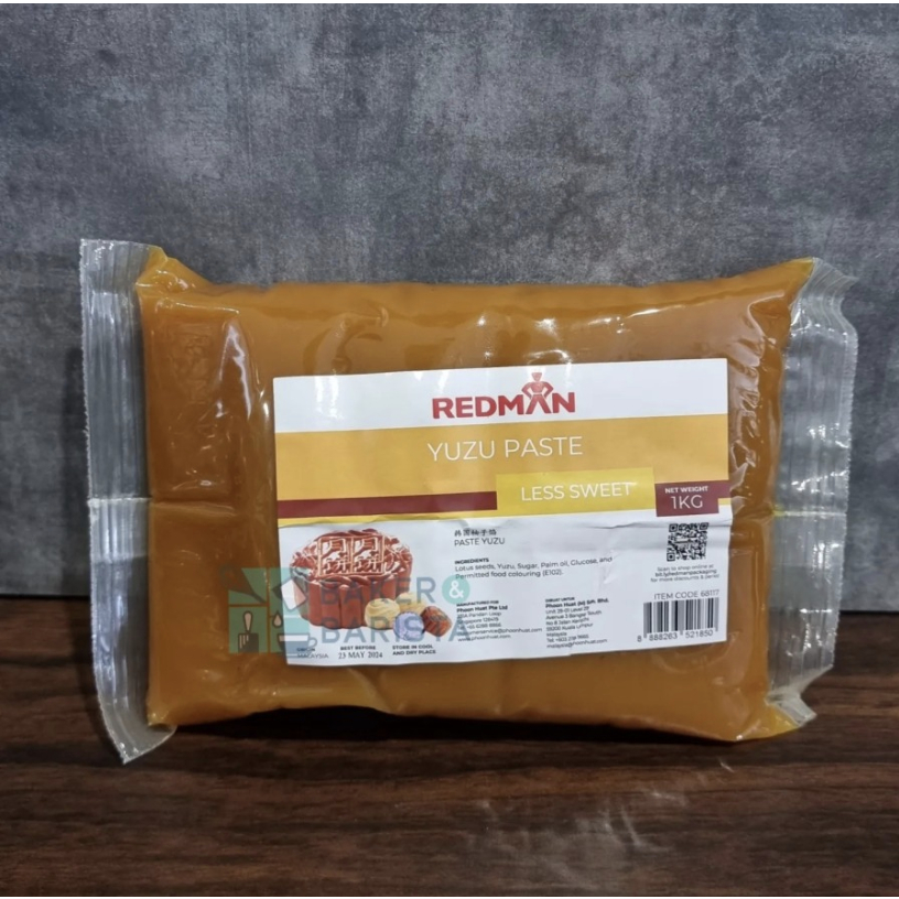 

redman mooncake filling Yuzu Less sweet 1kg lotus
