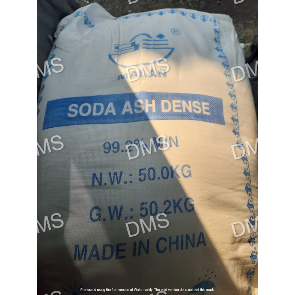 Soda ASH MALAN (China) 50kg/zak karung