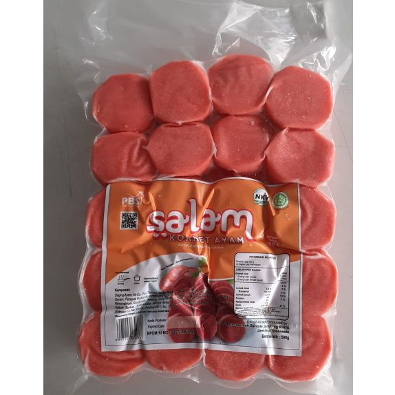 

Salam Kornet Ayam Koin 500 Gr Termurah Terlaris Frozen Food