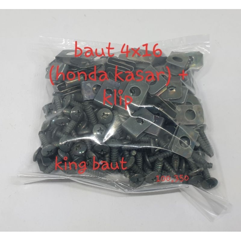 Baut Body Vario + klip /Beat ( honda kasar)