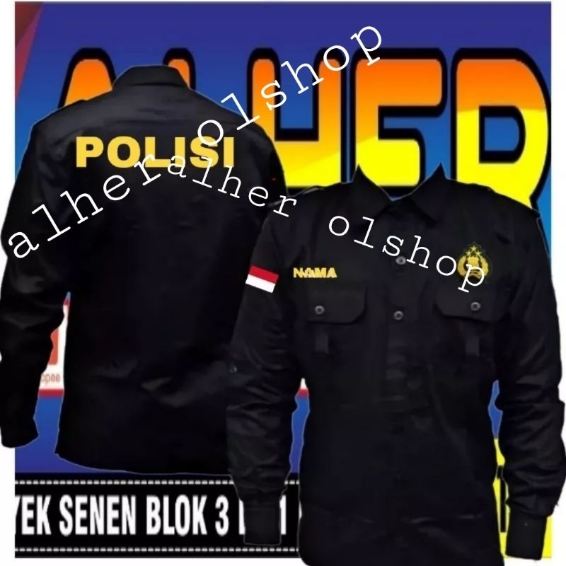 kemeja polisi baju polisi seragam polisi Pdh polisi Pdl polisi kemeja kerja polisi seragam kerja pol