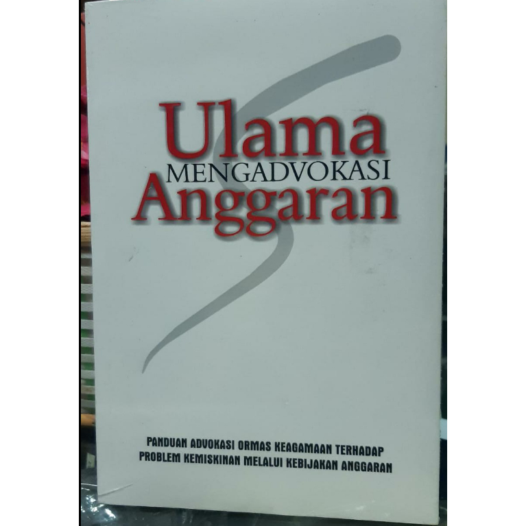 ULAMA MENGADVOKASI ANGGARAN