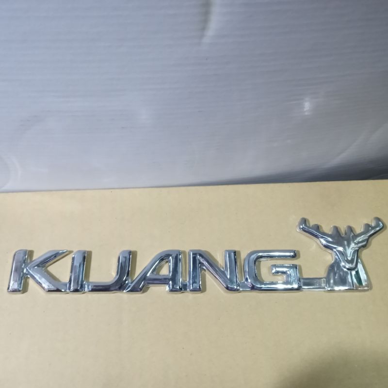 Emblem Logo KIJANG TANDUK. Kijang Kapsul , Kijang EFI untuk Belakang