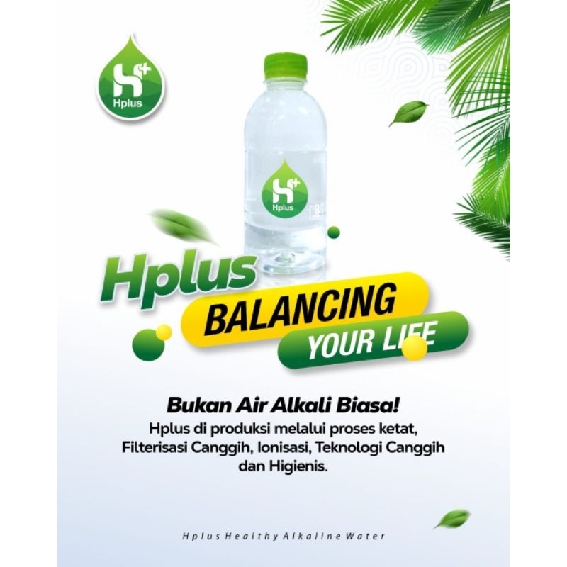 Hplus Alkaline Water