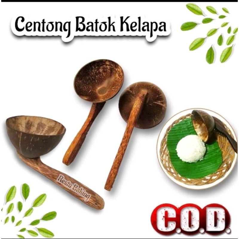 Centong Batok Kelapa/Centong Nasi Padang/Centong Nasi/Centong batok Minimalis