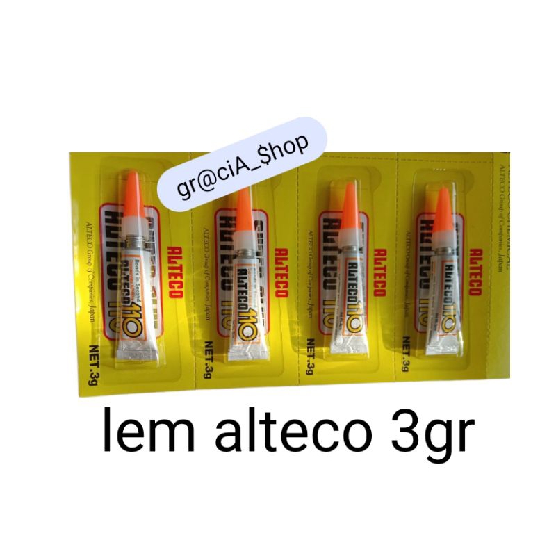 

Lem alteco super glue 110 3gr ori