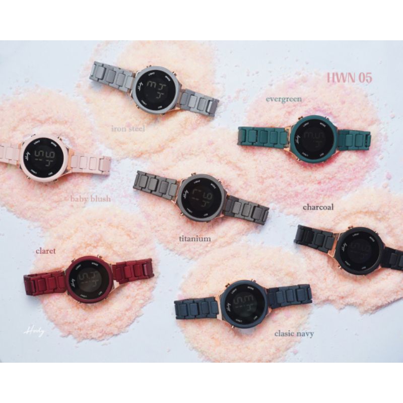 Hody - HWN 05 Hody Watch Elegant Stylish Digital Watch READY GARANSI ORIGINAL Jam Tangan Hody Terbar