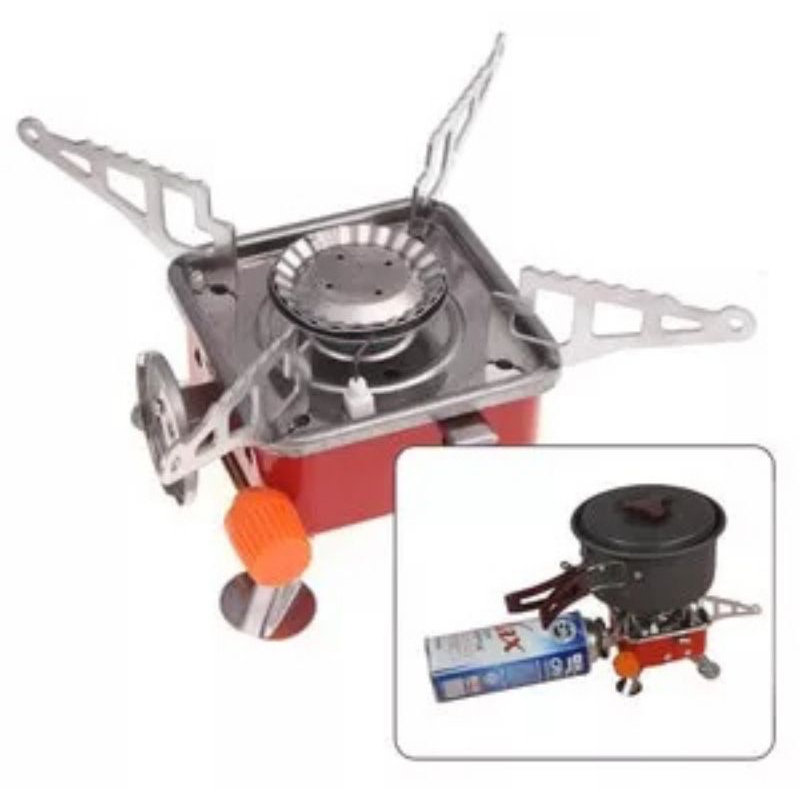 KOMPOR CAMPING PORTABLE / KOMPOR GAS Portable Lipat Kotak