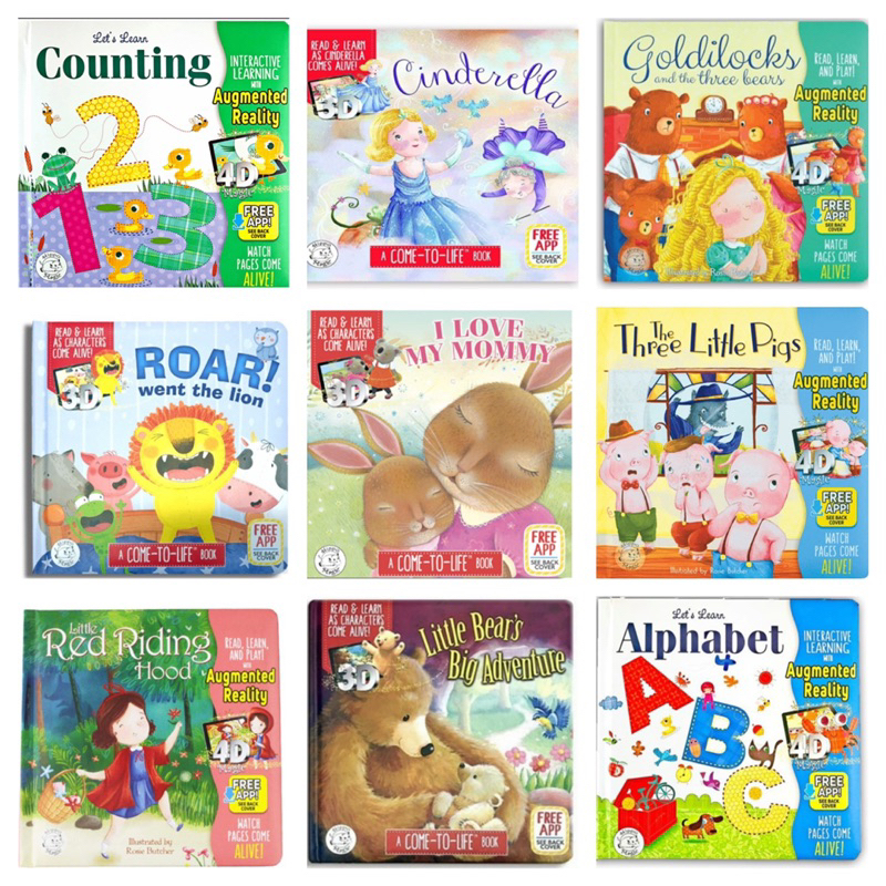 Little Hippo. Boardbook. Augmented Reality. Buku Anak. (SALE BOARDBOOK) buku BBW