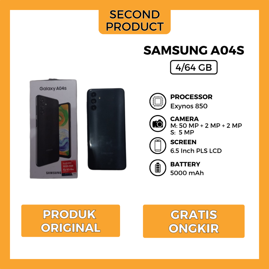 Samsung A04S 4/64 GB Second