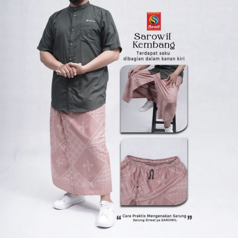 Sarowil Premium Motif Kembang