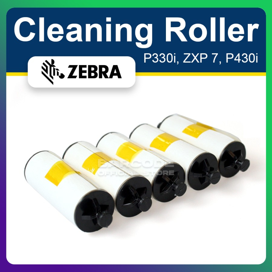 Adhesive Cleaning Roller Zebra ZXP7 / ZXP-7 / ZXP 7 / ZXP Series 7 / P330i / P430i Printer ID Card