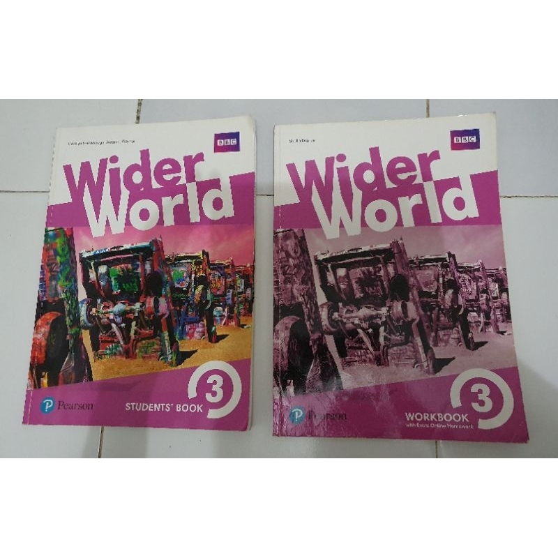 

buku wider world 3 ( sb + wb )